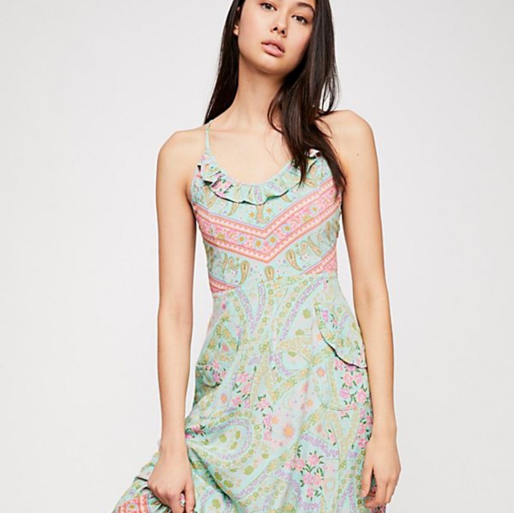 City Lights Strappy Maxi Dress XS